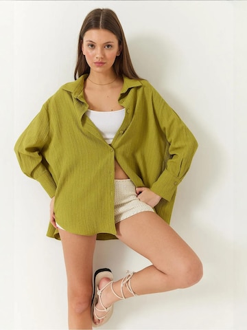Chemisier Bianco Lucci en vert