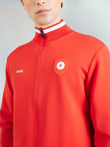 Veste de survêtement BOSS en rouge