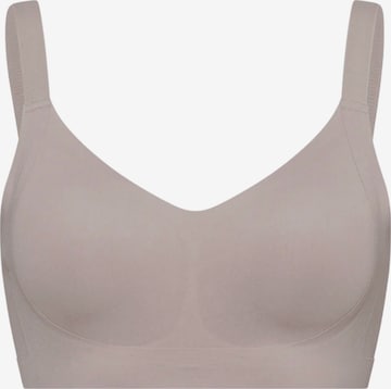 Push-up Soutien-gorge cfab by creamy fabrics en gris : devant