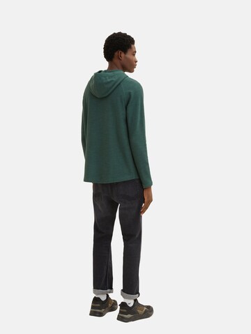 TOM TAILOR DENIM Sweatshirt in Green