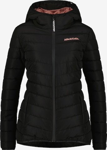 Alife and KickinPrijelazna jakna 'RabeaAK' - crna boja: prednji dio