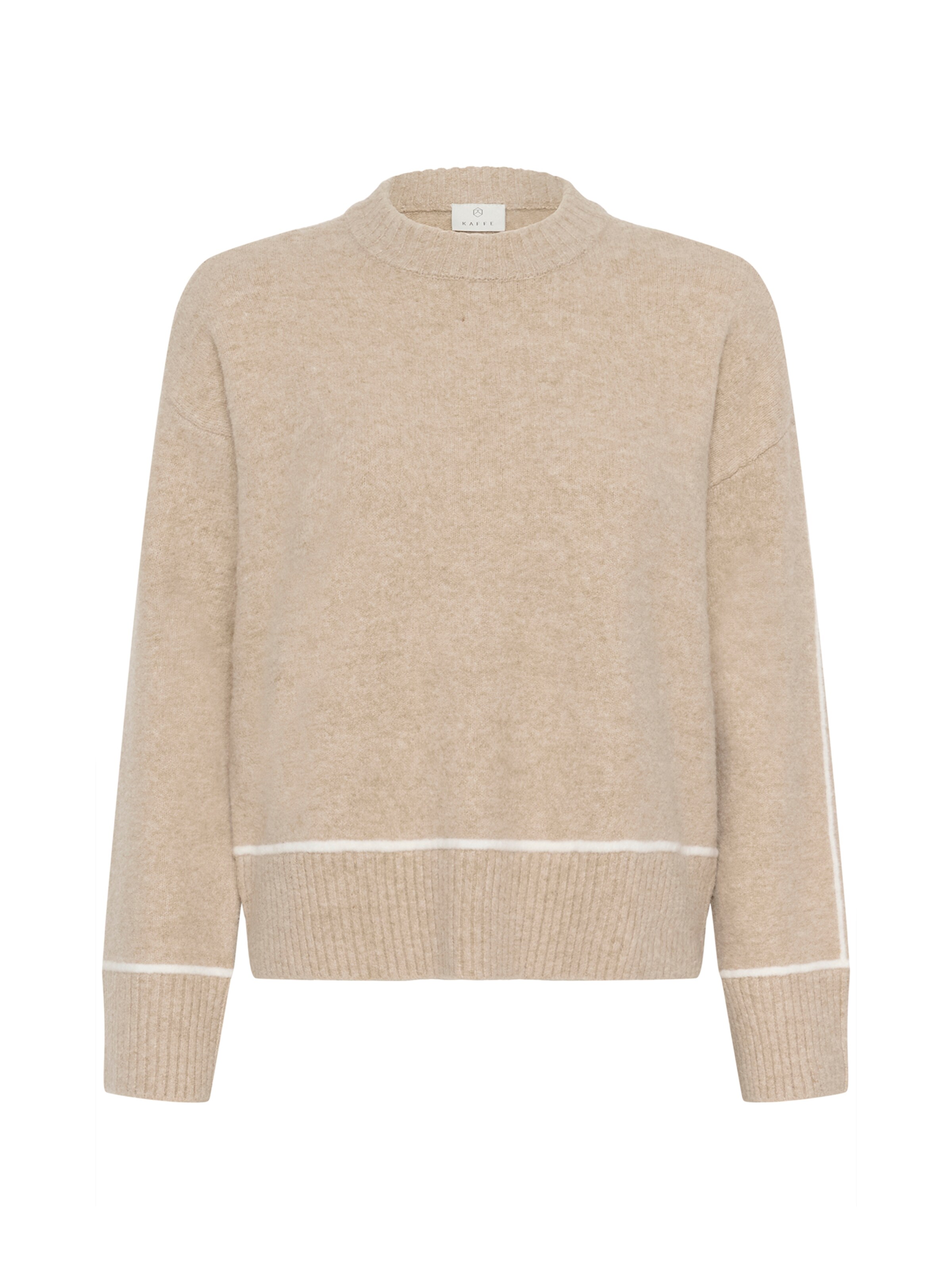 Kaffe Pulover 'KAJinie' | siva barva: sprednja stran