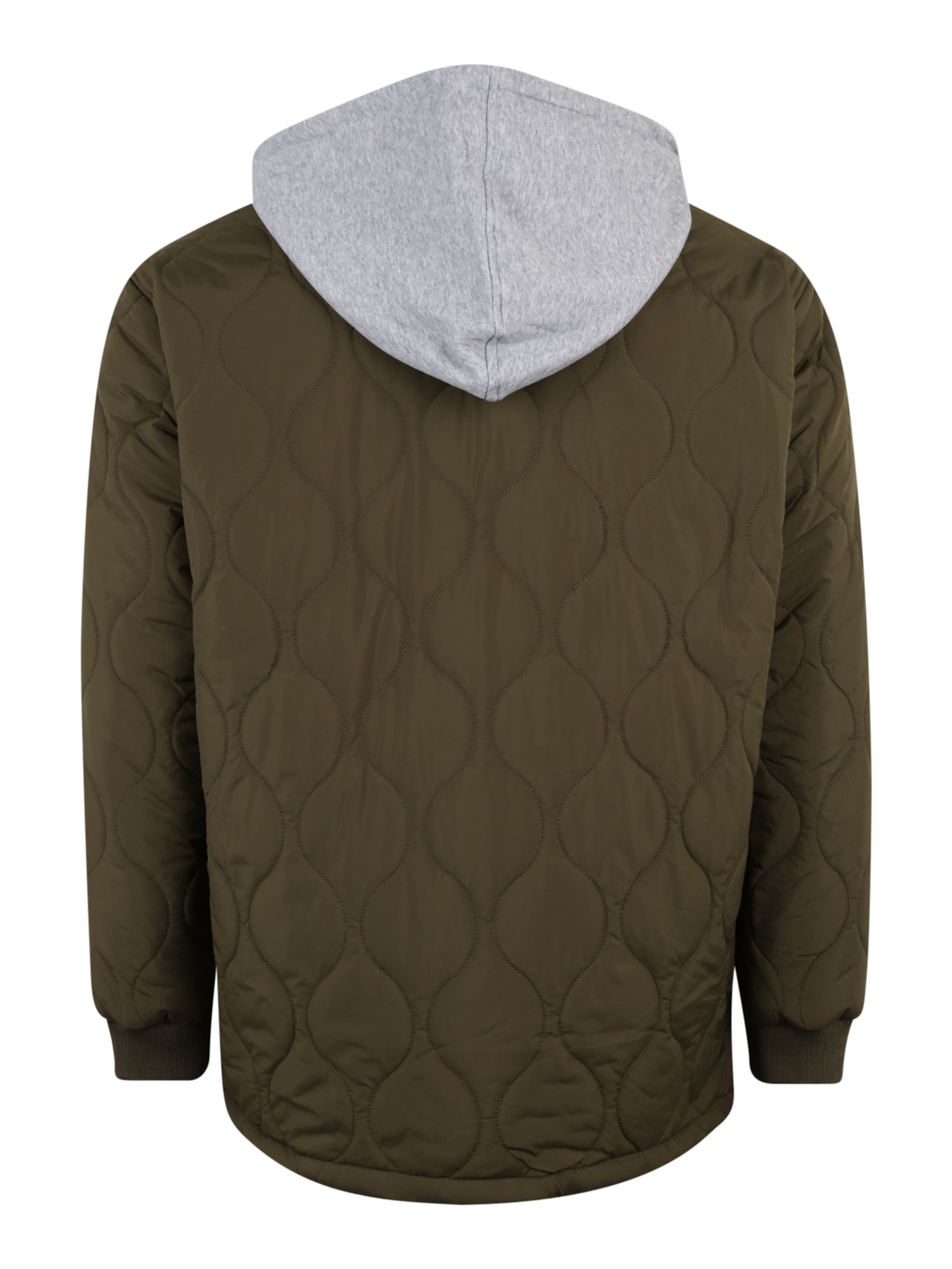 Urban Classics Prehodna jakna | zelena barva