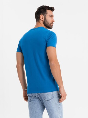 Ombre Shirt in Blauw