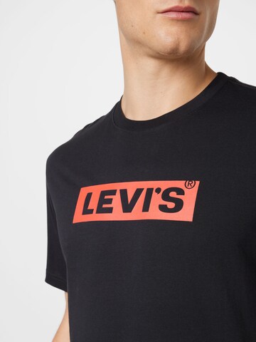 LEVI'S ® Koszulka 'SS Relaxed Fit Tee' w kolorze czarny