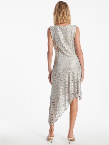 Robes en maille 'Zissy' Ana Alcazar en argent