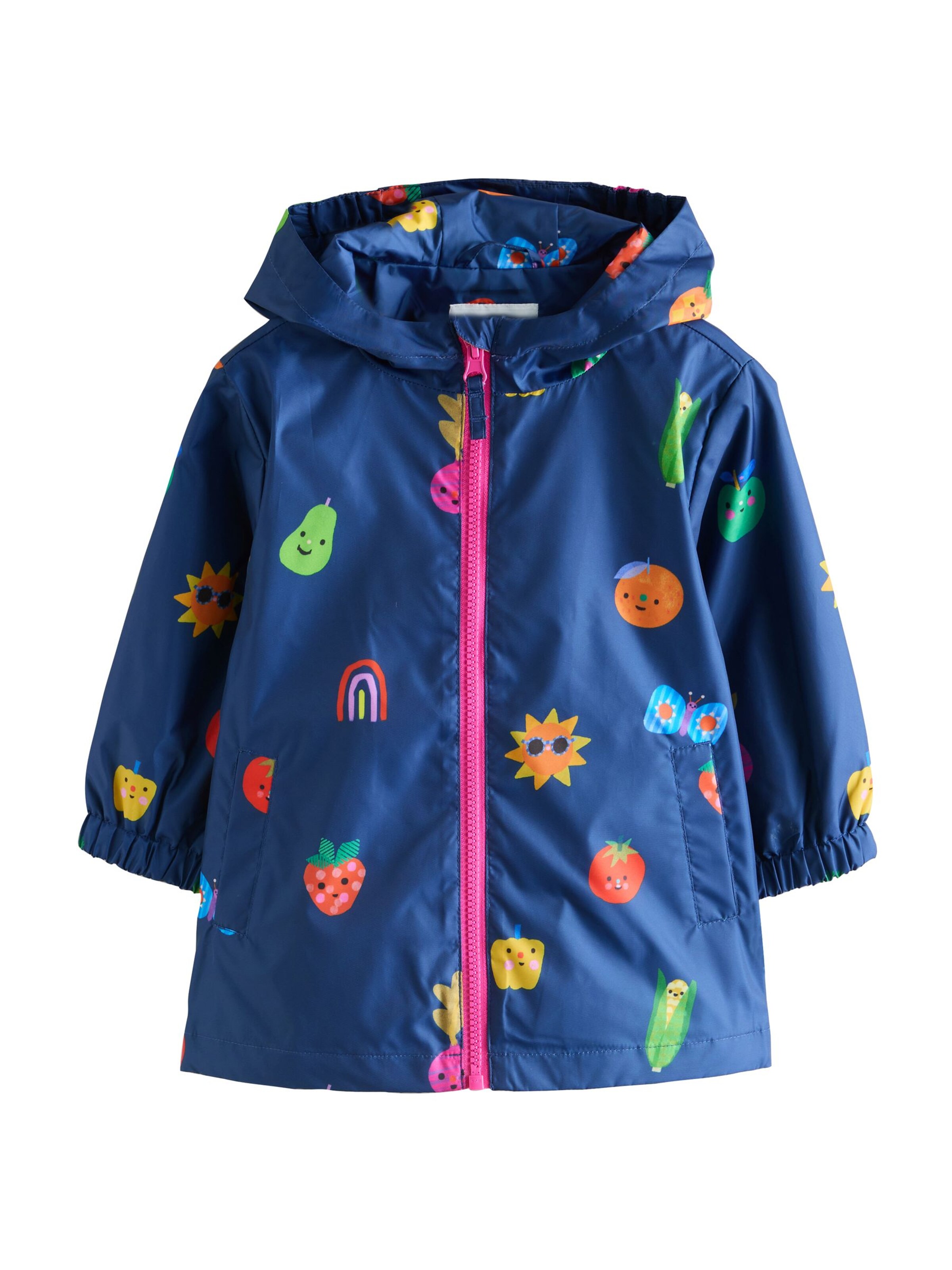 Next Преходно яке в синьо: отпред