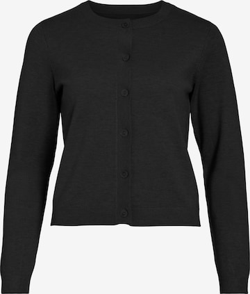 Cardigan 'VIMalu' VILA en noir : devant