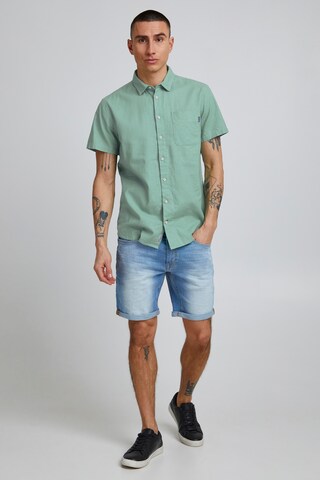 BLEND Regular Fit Hemd in Grün