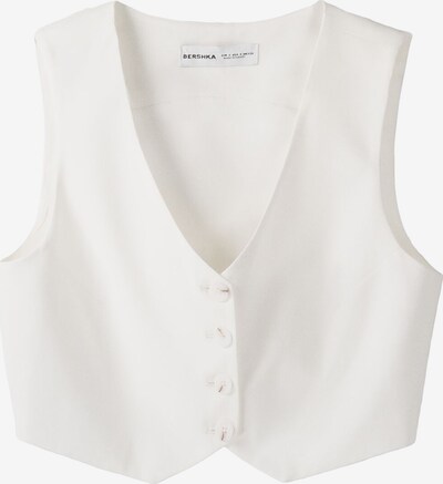 Bershka Suit vest in White, Item view