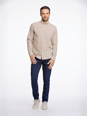 Regular fit Camicia di Jack's in beige