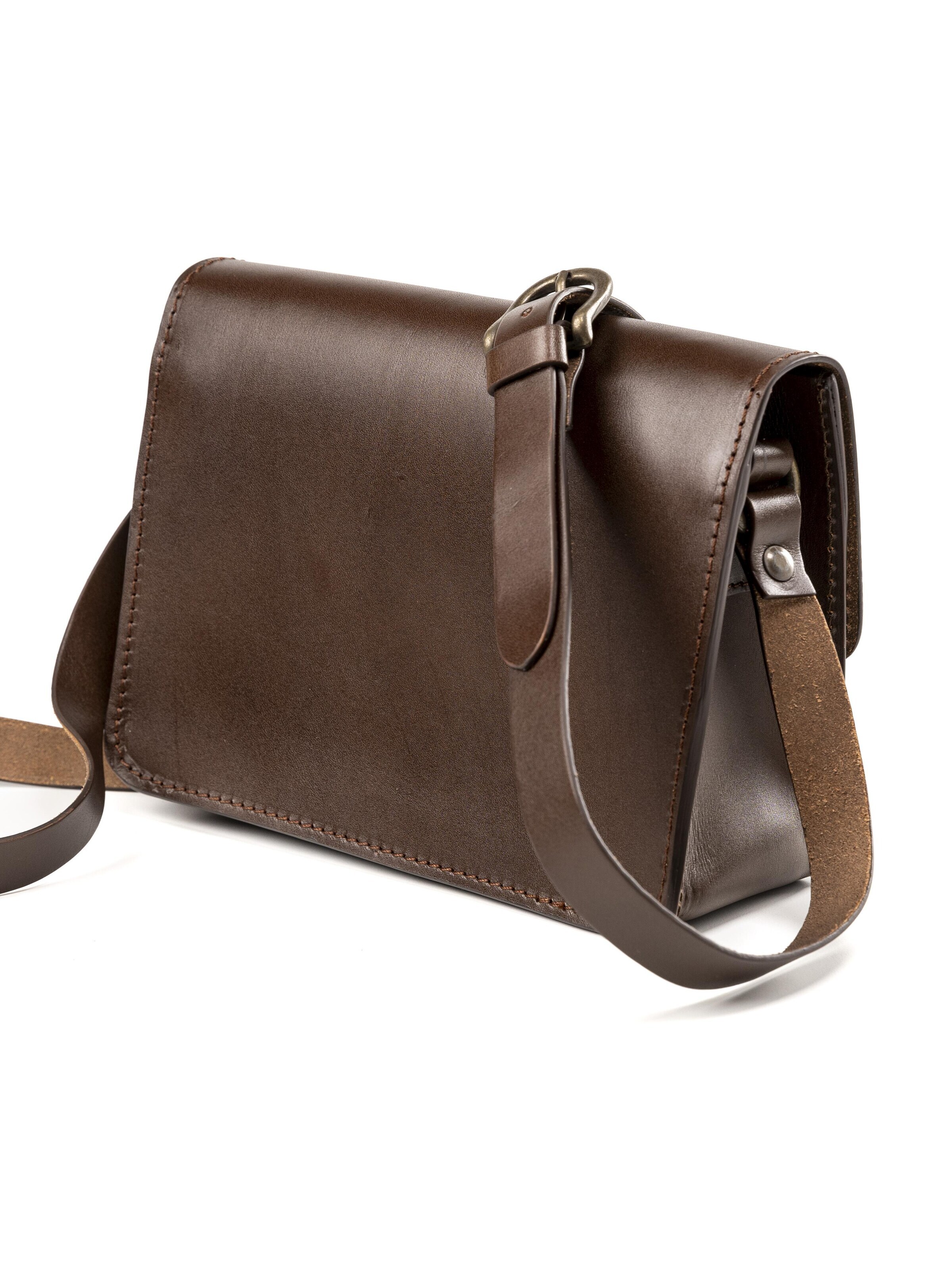Borsa a tracolla 'The Santa Fe' di THE DUST COMPANY in marrone