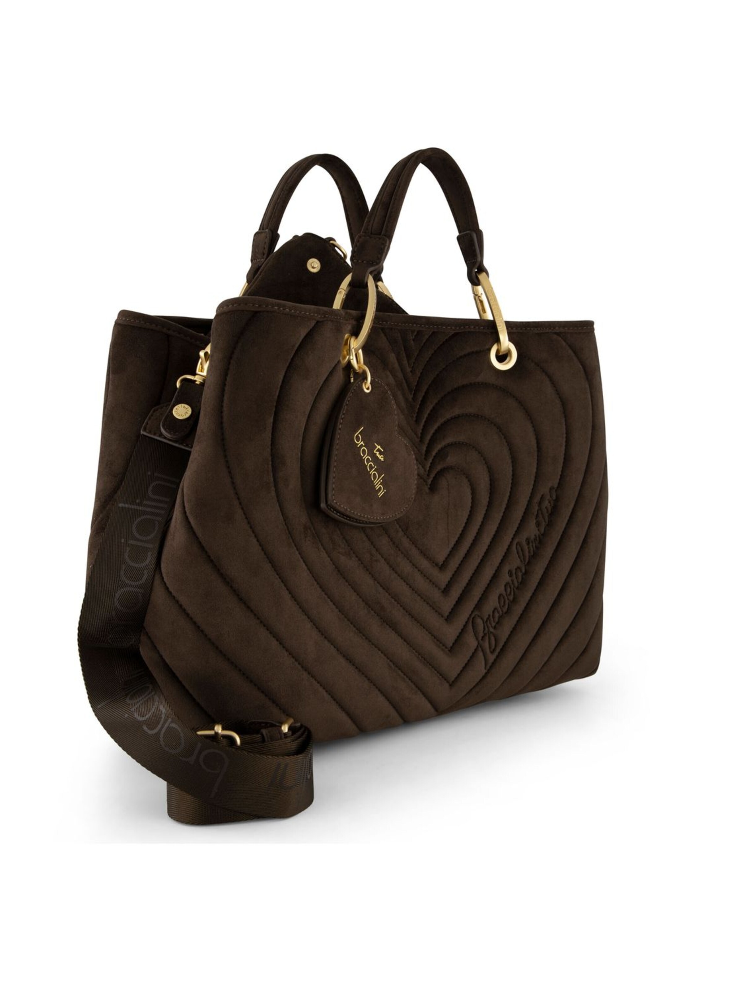 Braccialini - Bolso de mano 'Beth Matelassé' en marrón