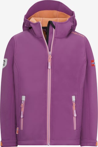 TROLLKIDS Outdoor jacket in Pink: front