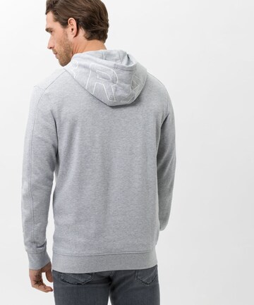 BRAX Sweatshirt in Grey: back