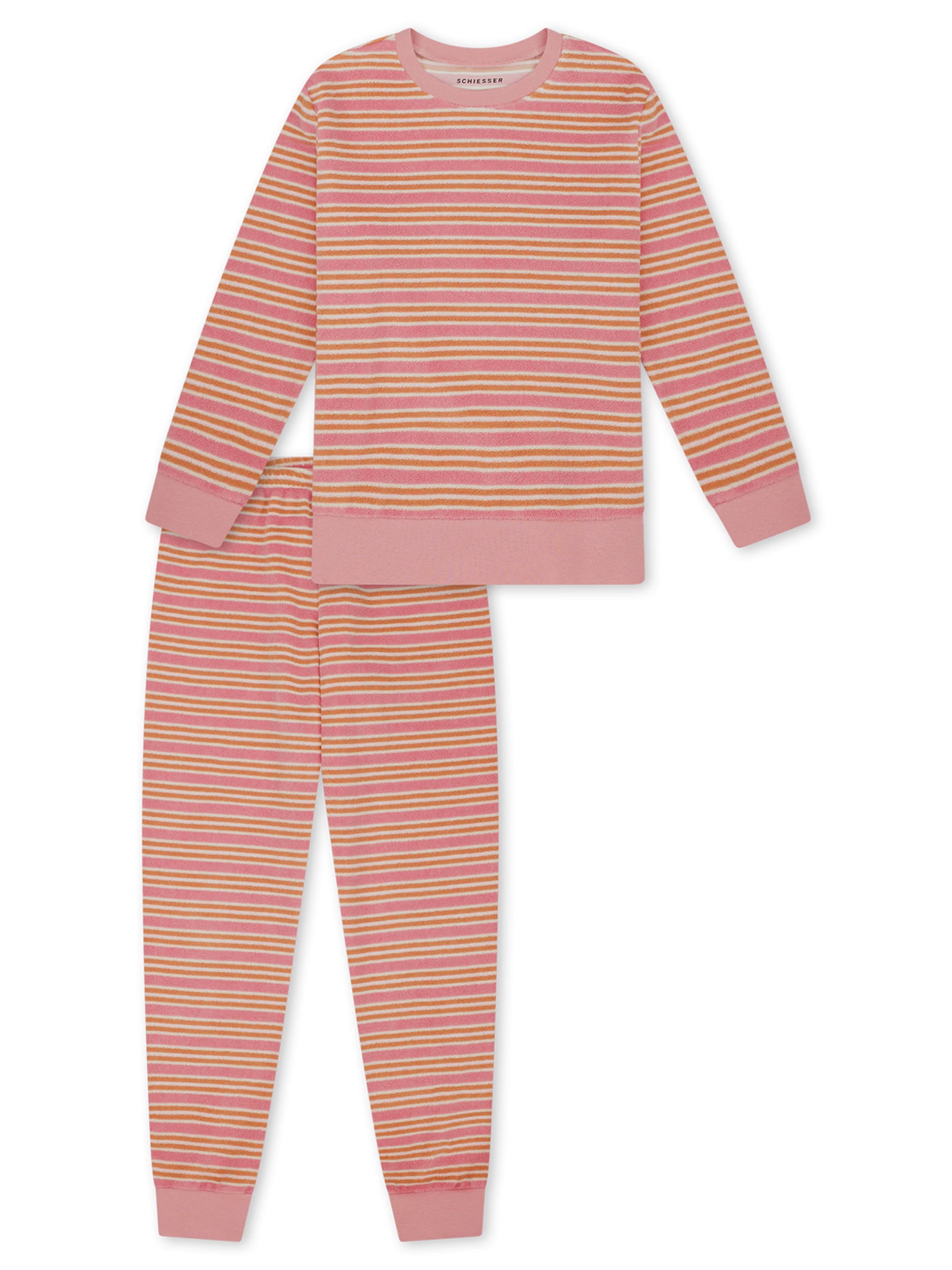 Pyjama ' Nightwear ' SCHIESSER en orange : devant