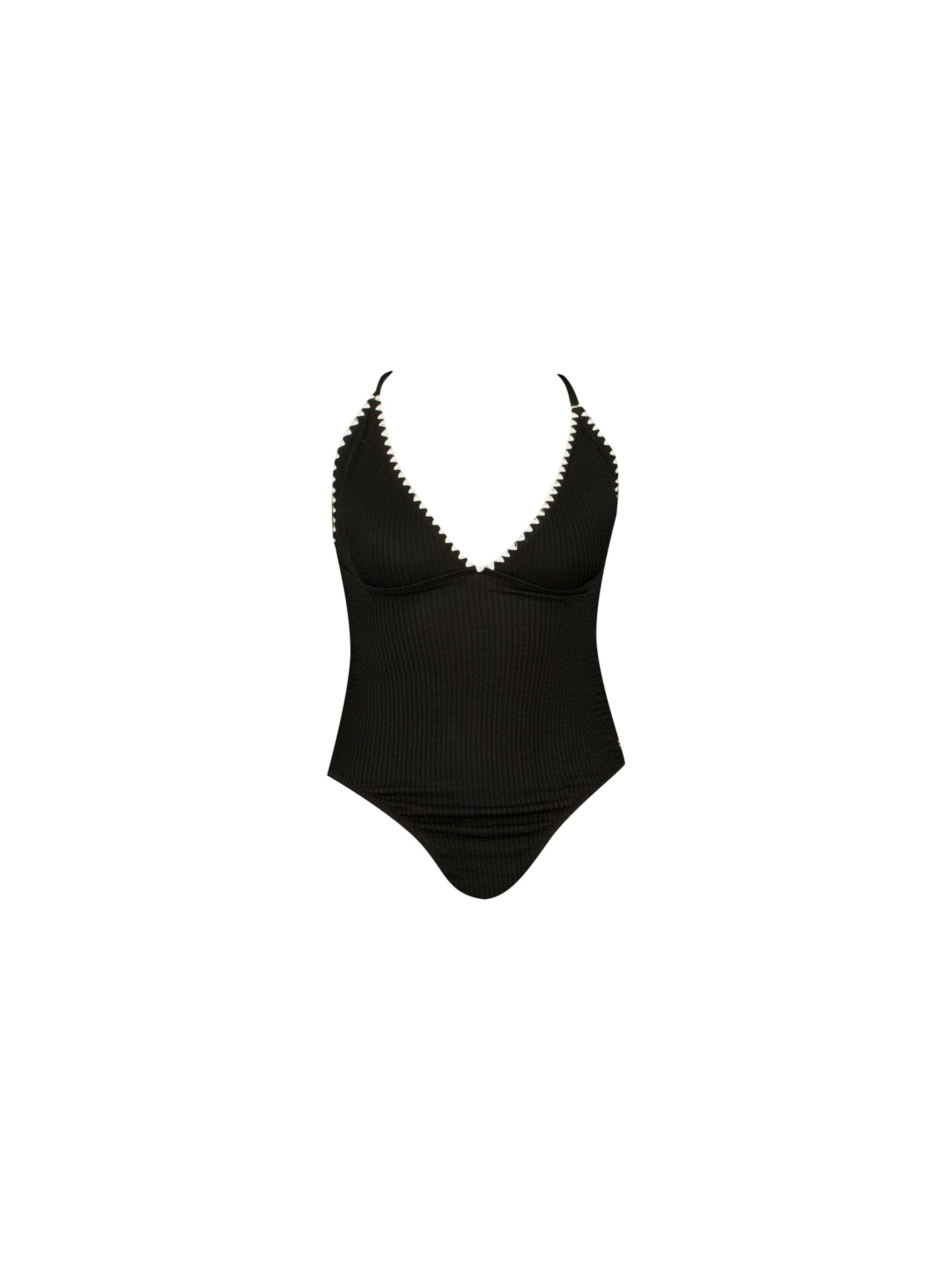 Bustier Maillot de bain Deeluxe en noir : devant