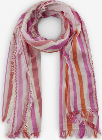 CODELLO Schal in lila / orange / pink / weiß, Produktansicht