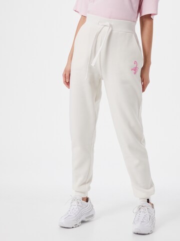 Regular Pantalon 'Kaja' VIERVIER en blanc : devant