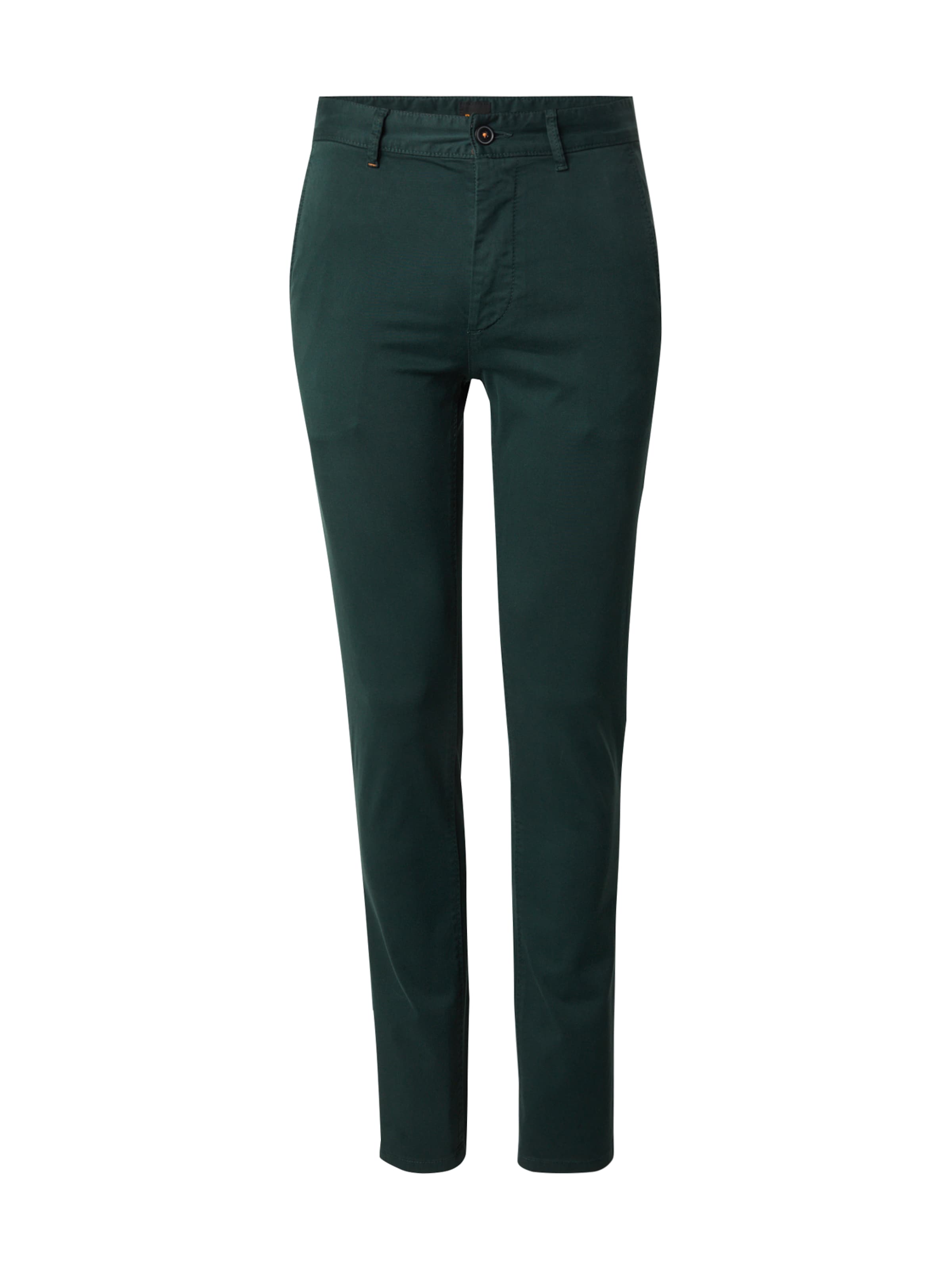 BOSS - Pantalón en verde: frente