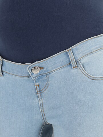 Skinny Jeans 'VMMZiv' de la Vero Moda Maternity pe albastru