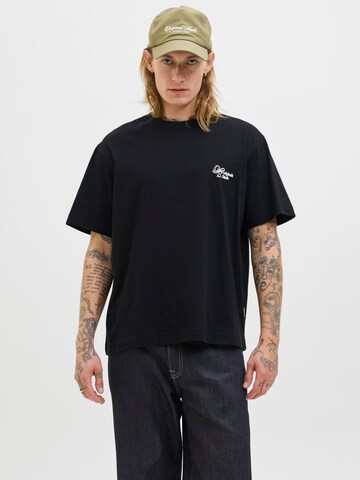 Maglietta di JACK & JONES in nero: frontale