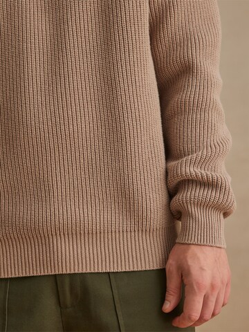 DAN FOX APPAREL Sweater 'Markus' in Grey