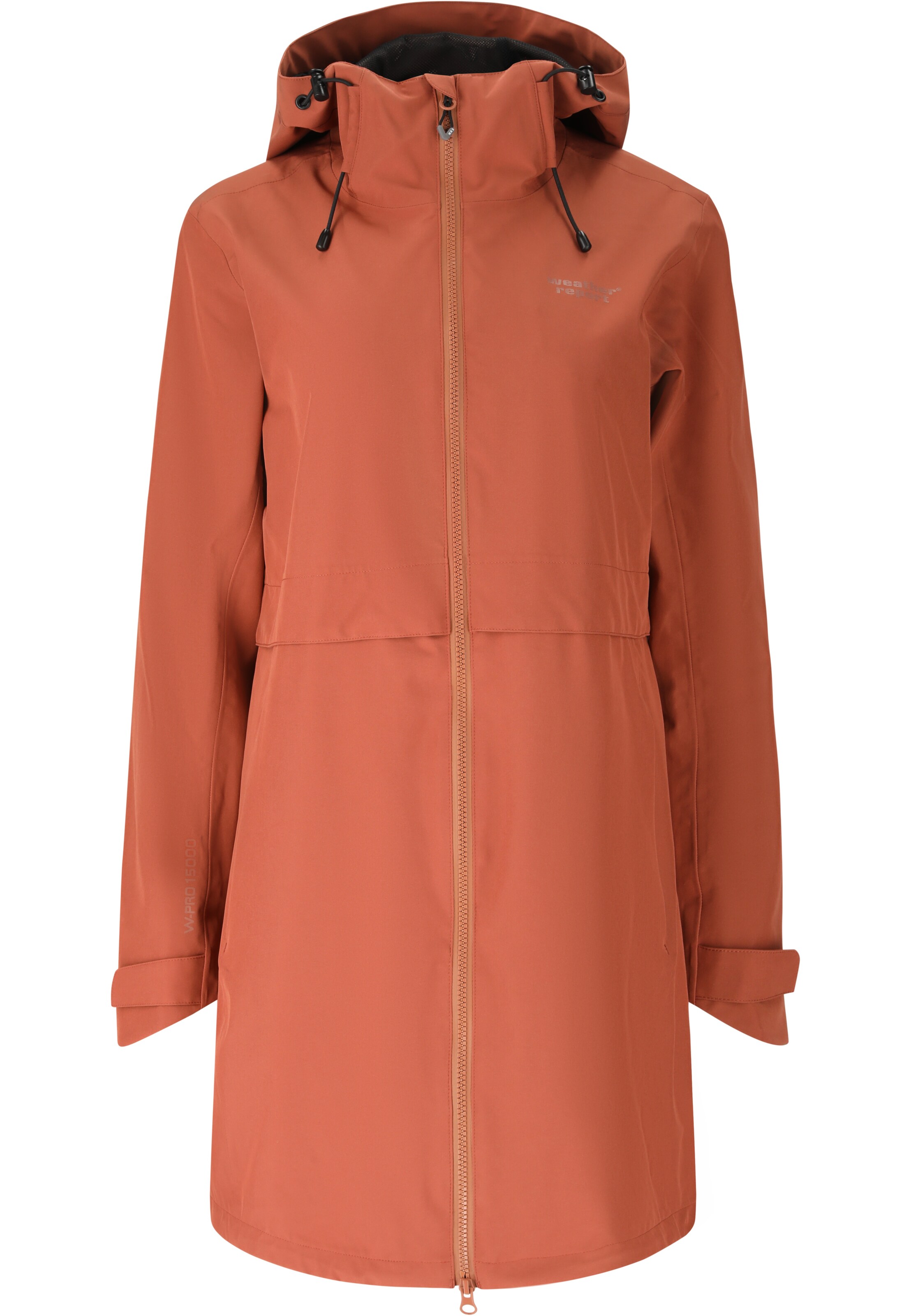 Weather Report Functionele jas 'Dayton' in Oranje: voorkant