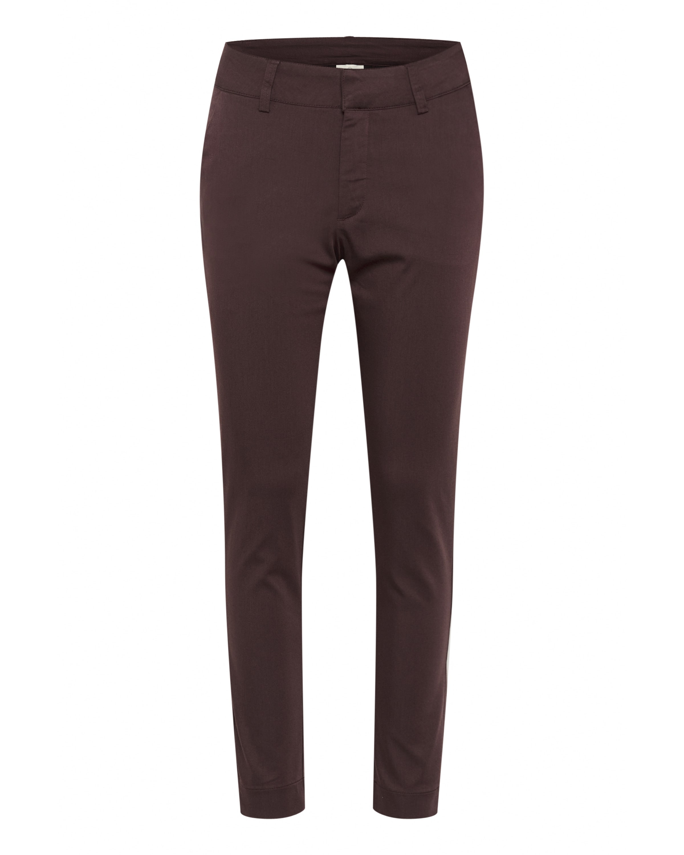 Kaffe Slimfit Hose 'Lea' in Braun: Vorderseite