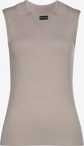 BRUNO BANANI Sweater in Beige: front