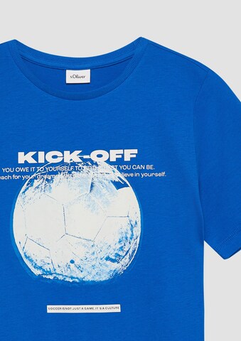 s.Oliver Shirt in Blauw