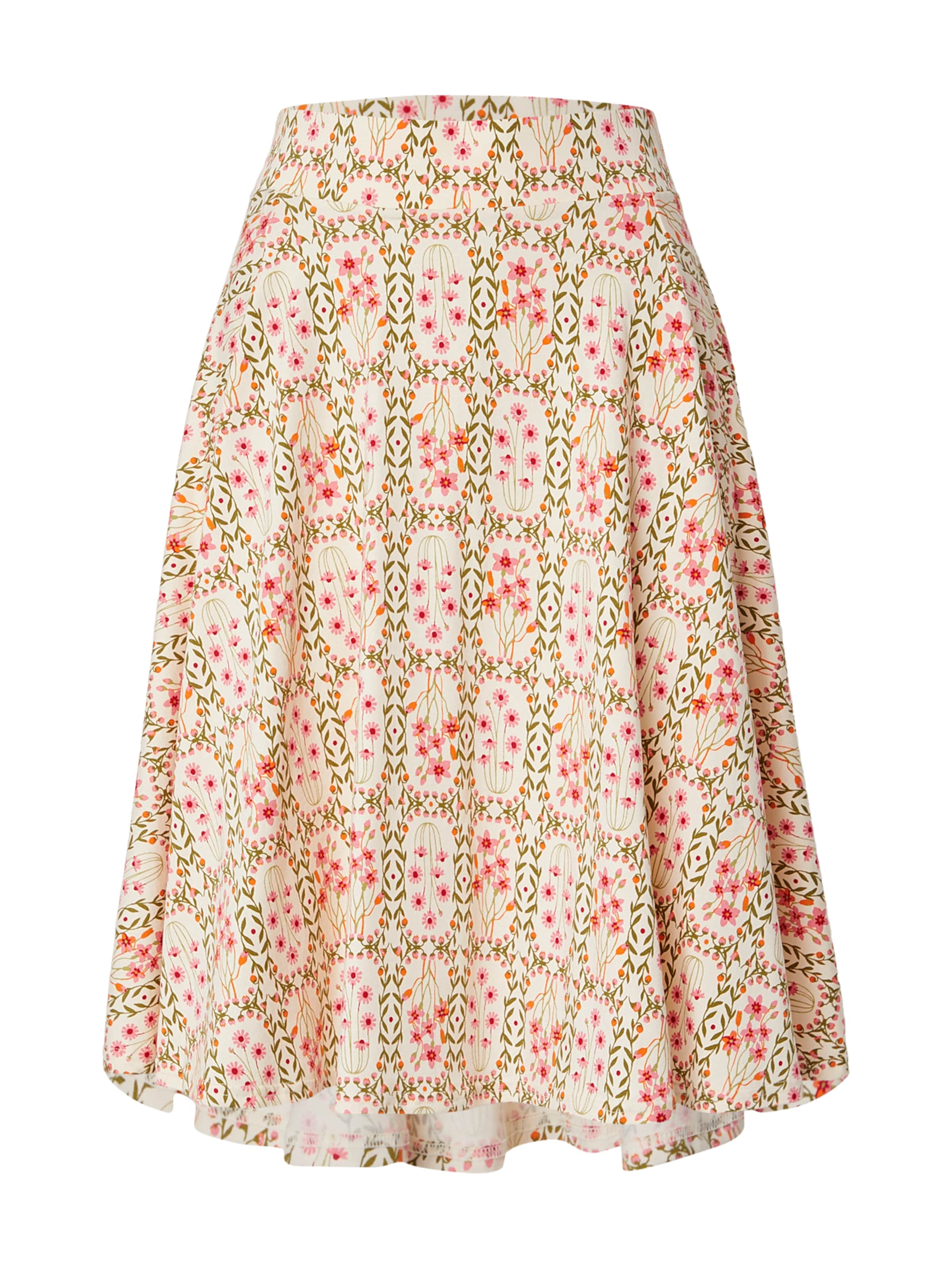 Gonna 'Fullmoon Circle' di Blutsgeschwister in beige: frontale