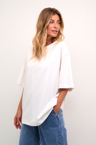 Cream Shirt 'Okina' in Wit