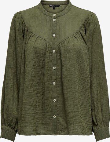 ONLY Blouse 'PERRA' in Groen: voorkant