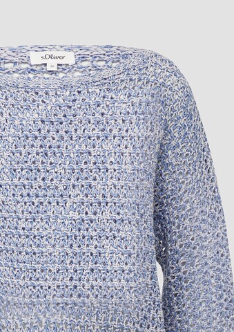 s.Oliver Strickpullover in Lila