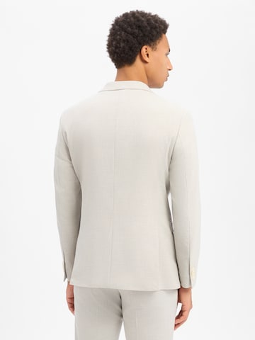 Coupe slim Veste de costume Finshley & Harding London en gris