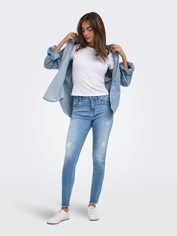 Skinny Jean 'ONBLUSH' ONLY en bleu