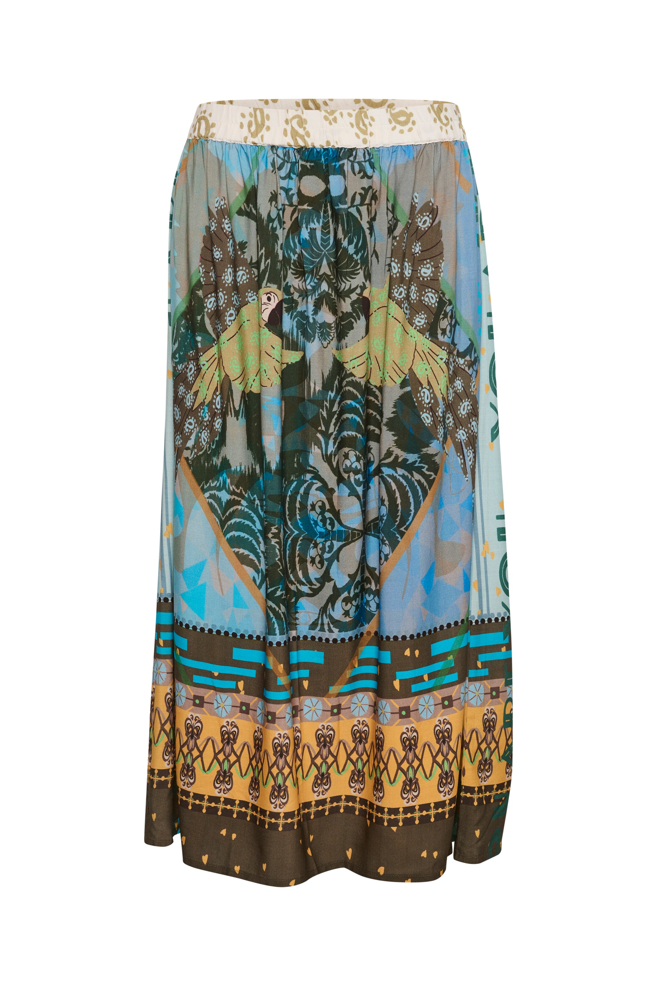 Cream Sukňa 'Cania' - Zmiešané farby: predná strana