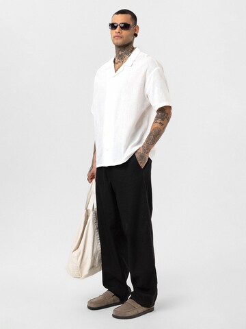 Dandalo Comfort fit Button Up Shirt 'Bjorn' in Beige