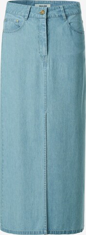 Salsa Jeans Rok in Blauw: voorkant