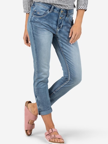 TIMEZONE Slim fit Jeans 'Slim NaliTZ 7/8' in Blue