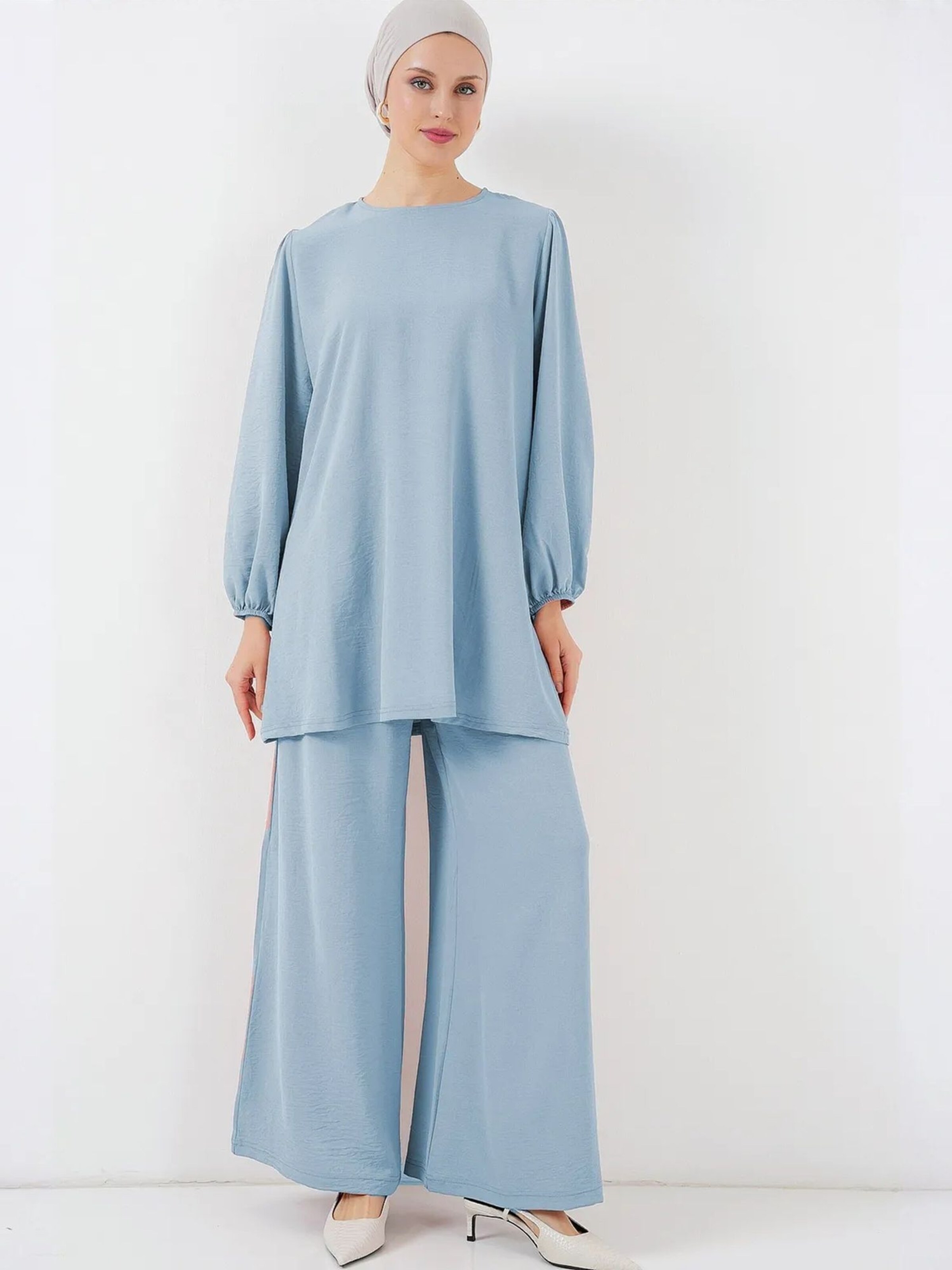 Bigdart Pantsuit in Blue: front