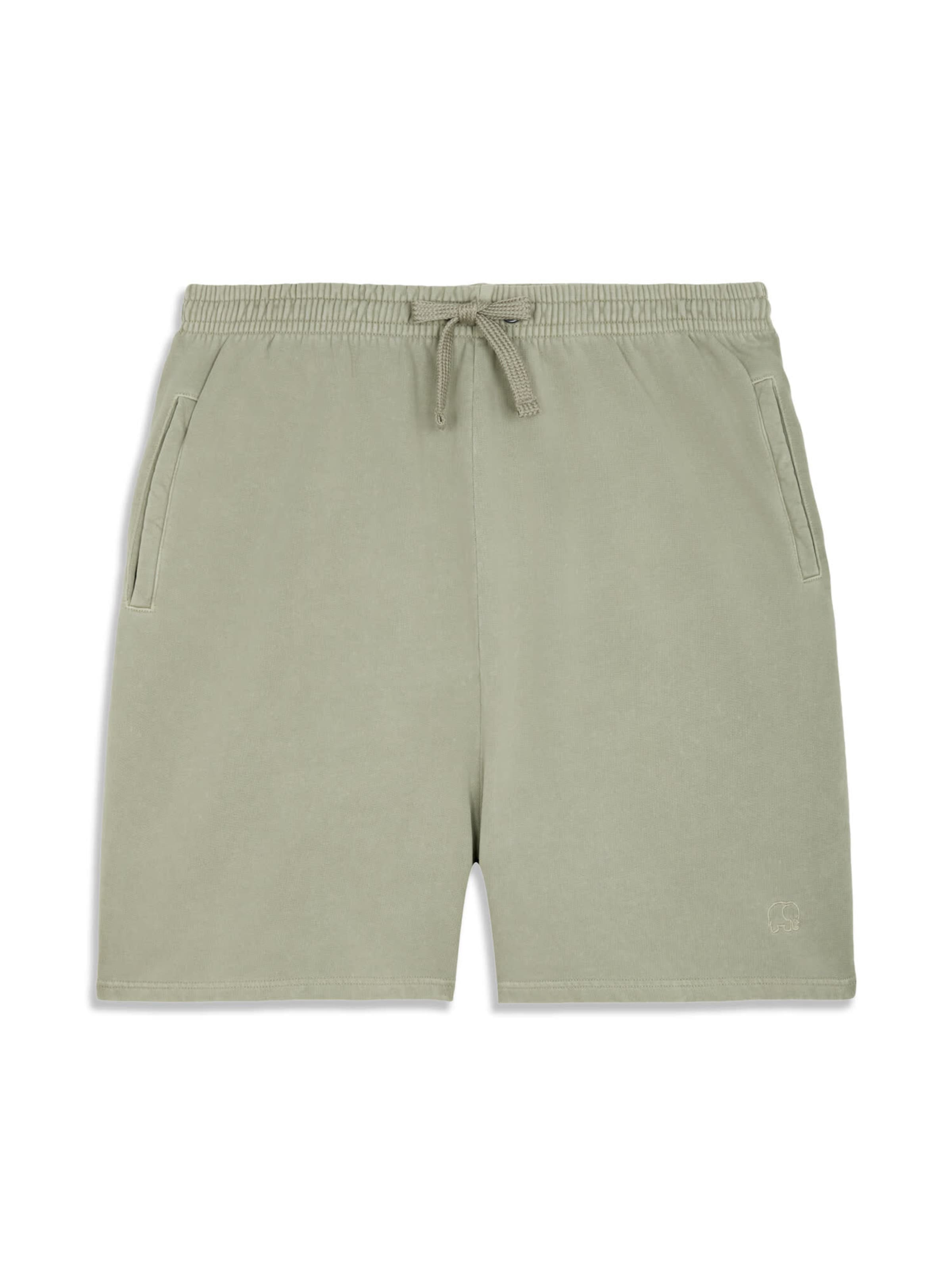 Trendsplant Regular Shorts 'Essentials' in Grün: Vorderseite