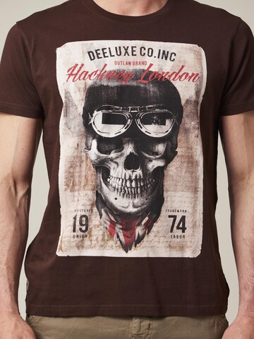 T-Shirt 'Clem' Deeluxe en marron