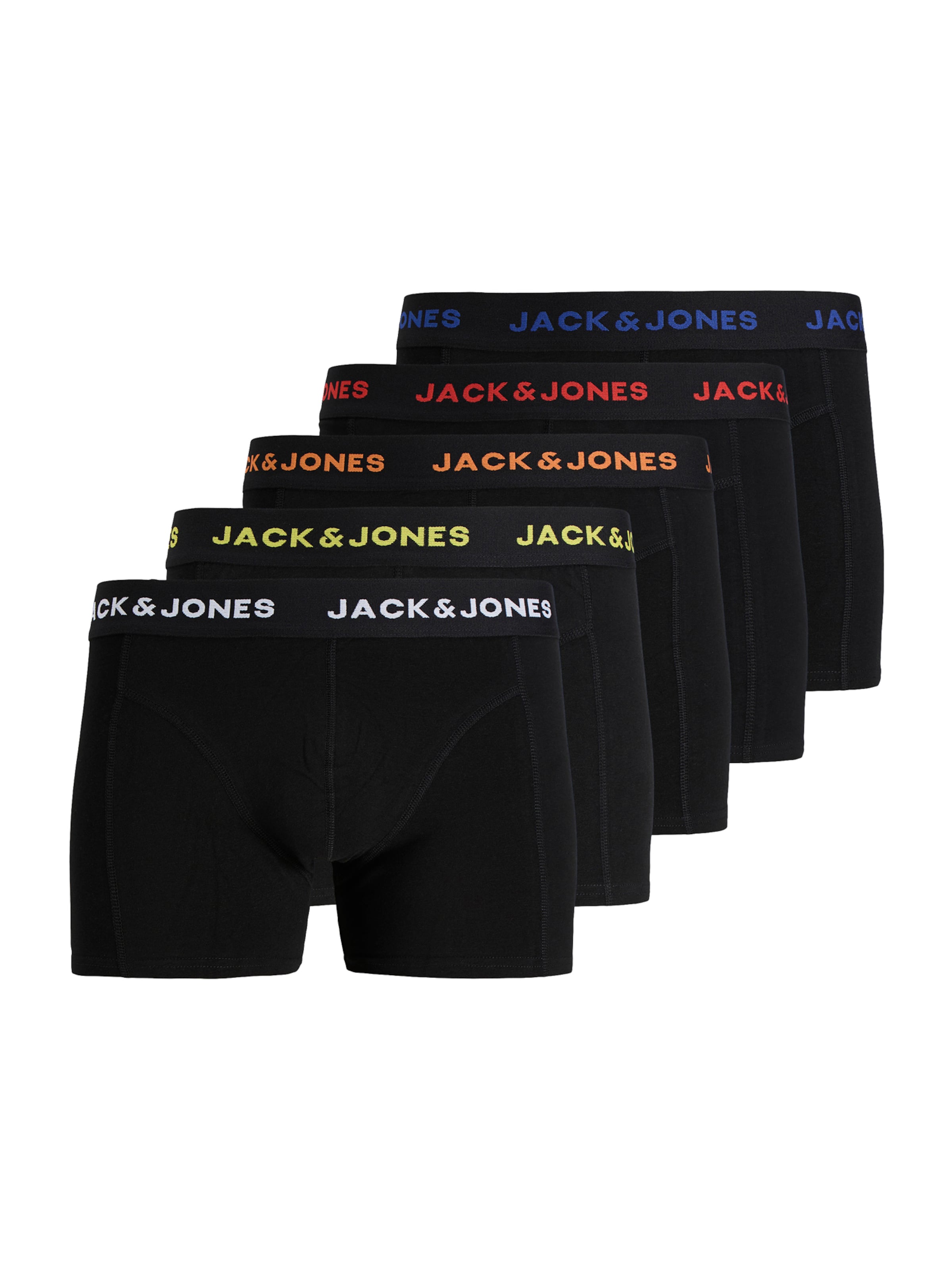 Jack & Jones Plus Boxer shorts 'JACBLACK FRIDAY' in Black: front