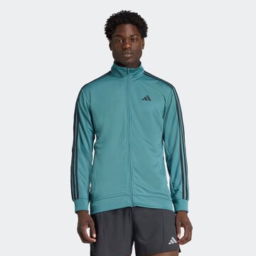 ADIDAS PERFORMANCE Trainingsjacke in Blau: Vorderseite