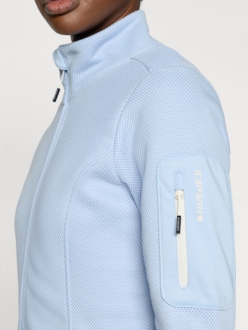 mėlyna ICEPEAK Funkcinis flisinis džemperis 'BOWERSVILLE'