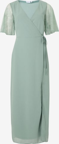 VILA - Vestido 'VIURA' en verde: frente