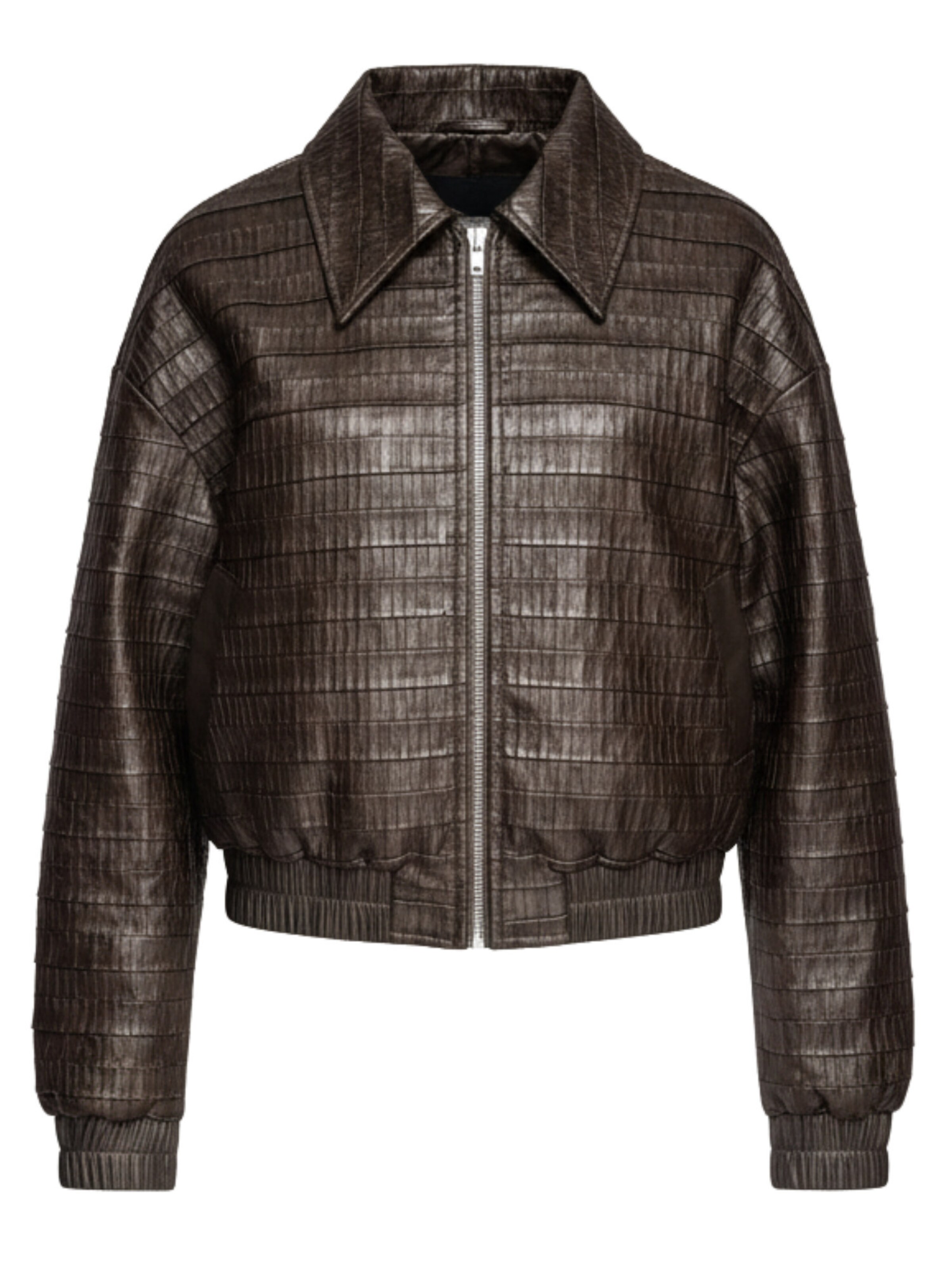 Ombre Jacke in braunmeliert, Produktansicht