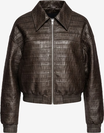 Ombre Between-season jacket in Brown: front